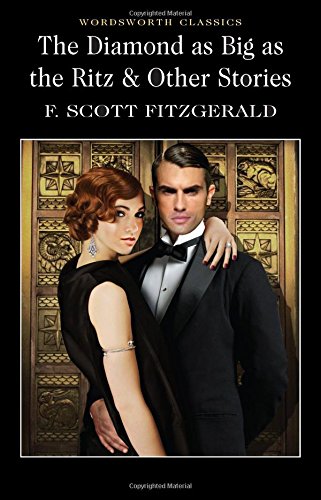 Book cover with a man and woman in formal attire against an ornate background.
