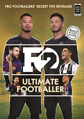 Book cover featuring footballers, including Messi and Ronaldo, with “Ultimate Footballer” text.