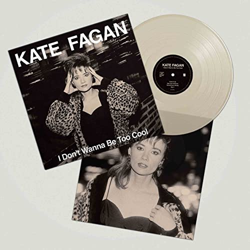 Kate Fagan vinyl record with album cover featuring a black and white portrait.