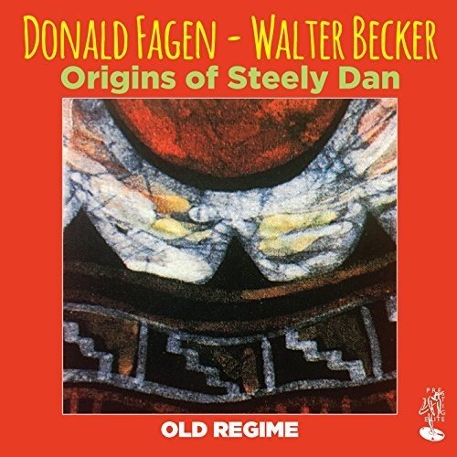 Red album cover with abstract art and white and yellow text.