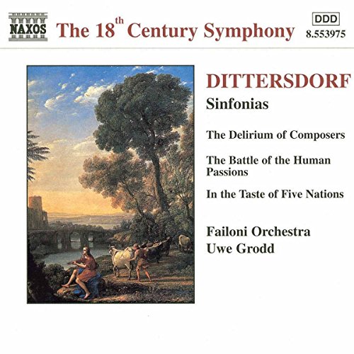 CD cover for Dittersdorf Sinfonias, Vol. 3, featuring pastoral artwork.