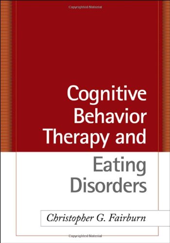 Book cover titled Cognitive Behavior Therapy and Eating Disorders by Christopher G. Fairburn.