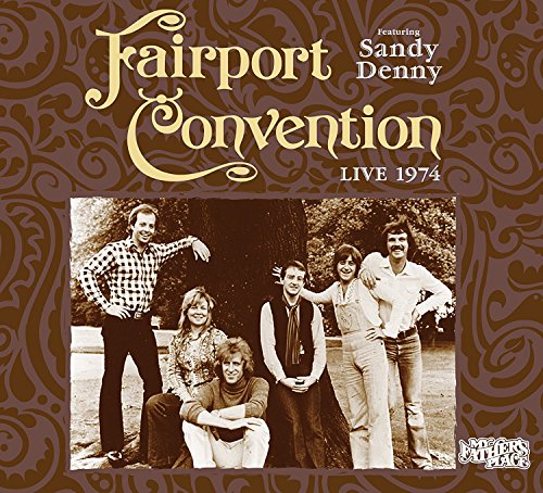 Fairport Convention album cover featuring a group photo from 1974.