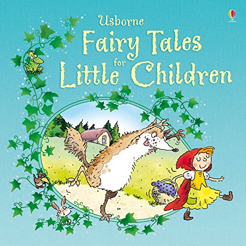 Book cover: "Fairy Tales for Little Children" with Little Red Riding Hood.
