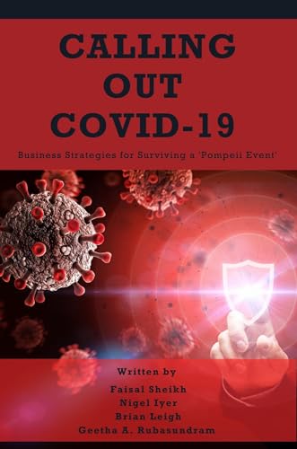 Book cover with COVID-19 imagery, title "Calling Out COVID-19", and author names.