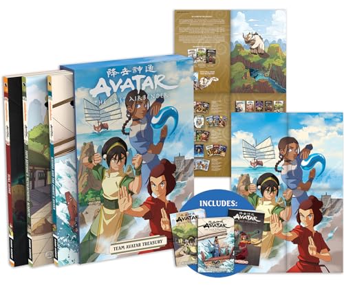 “Avatar: The Last Airbender” boxed set with books, art prints, and DVDs.