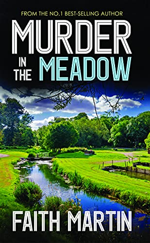 Book cover showing a stream flowing through a green meadow under a blue sky.