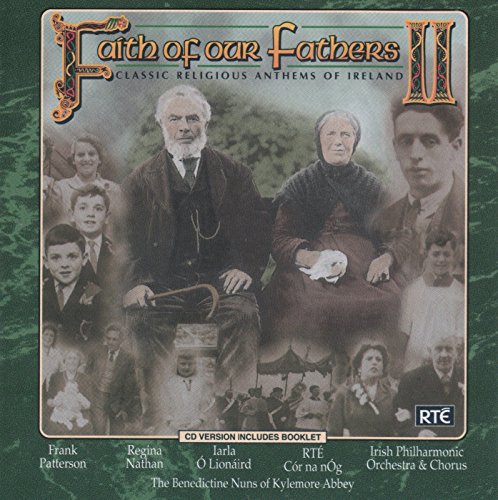 CD cover featuring a vintage photo of Irish people and religious text.
