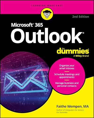 Book cover for "Microsoft 365 Outlook For Dummies" 2nd Edition.