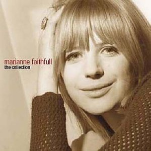 Marianne Faithfull album cover featuring a close-up portrait of the singer.