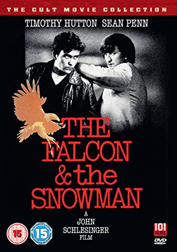 DVD cover art for The Falcon and the Snowman featuring Timothy Hutton and Sean Penn.