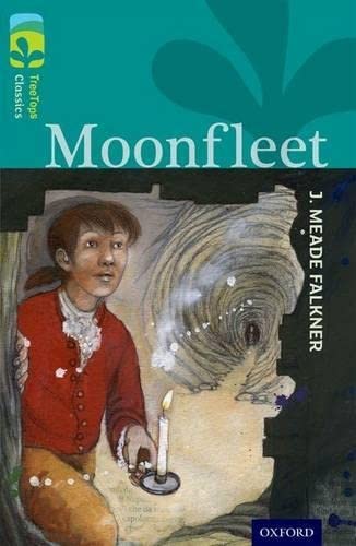 Book cover: boy with candle before a dark, winding tunnel.