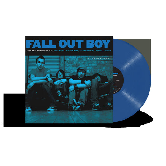Fall Out Boy “Take This To Your Grave” vinyl record and album cover.