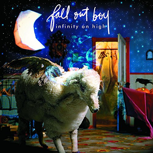 Album cover for Fall Out Boy’s “Infinity On High” featuring a winged sheep.
