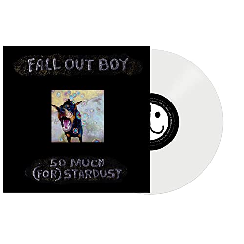 Fall Out Boy “So Much (For) Stardust” vinyl record with dog artwork.