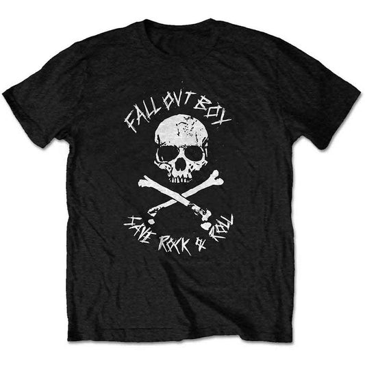 Black t-shirt with “Save Rock and Roll” Fall Out Boy logo, size XX-Large.
