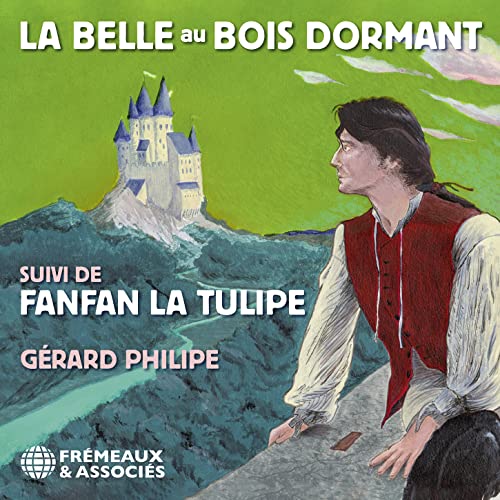 CD cover with fairytale castle illustration and a man in period clothing.