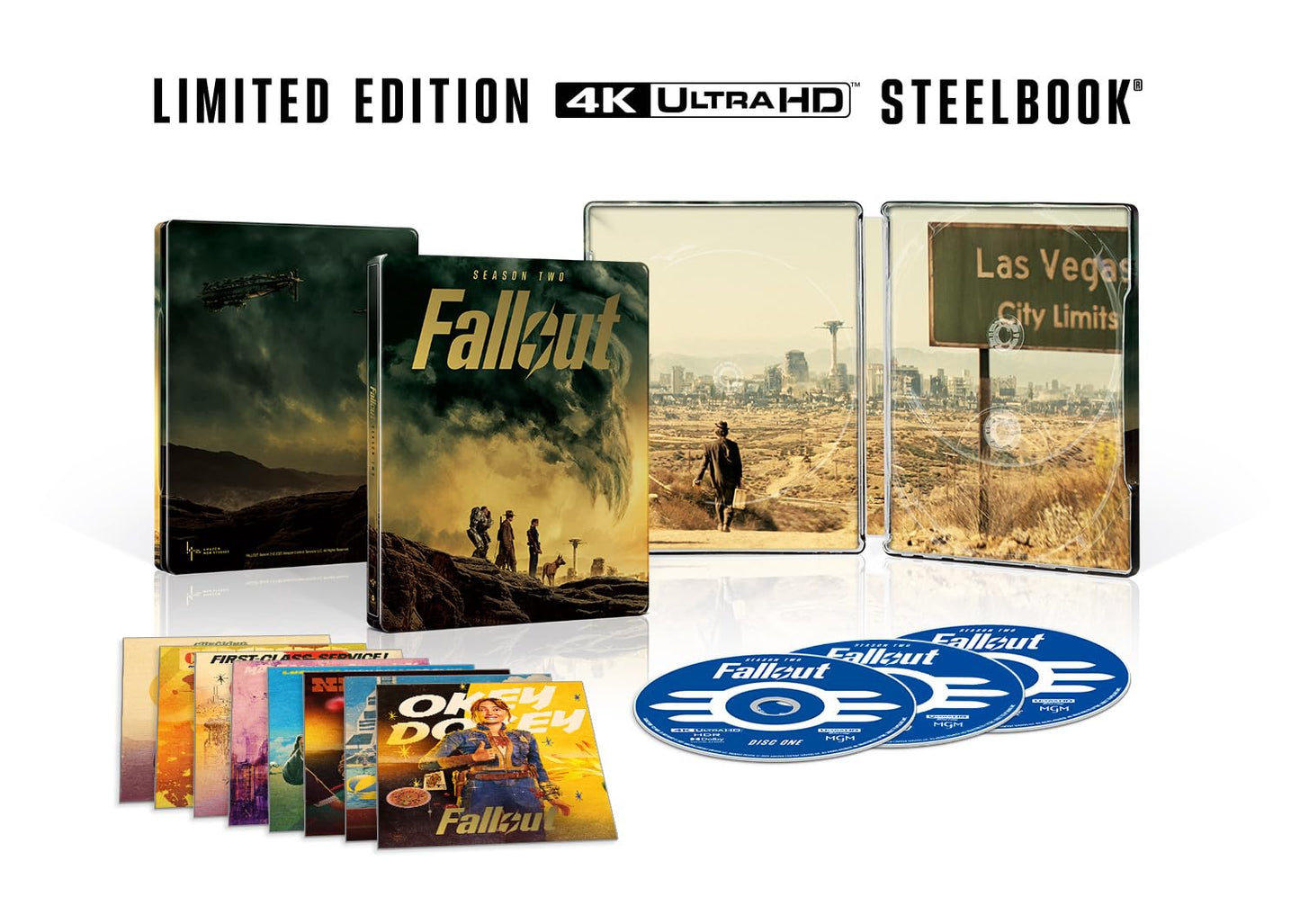 FALLOUT: SEASON 2 4K UHD STEELBOOK [Blu-ray]