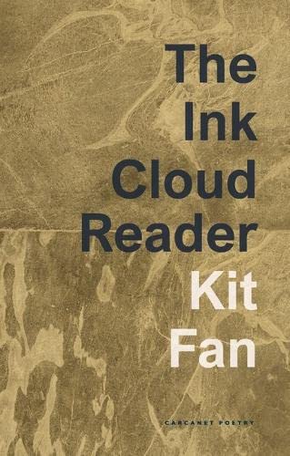Book cover: "The Ink Cloud Reader" by Kit Fan, with textured background.
