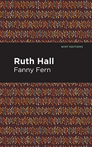 Book cover for "Ruth Hall" by Fanny Fern with patterned design.