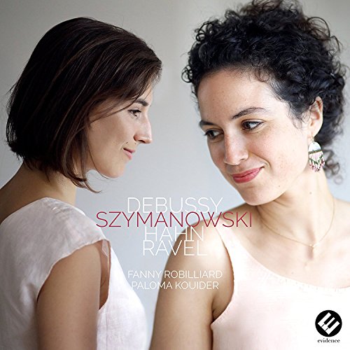 CD cover featuring portraits of two women, Fanny Robillard and Paloma Kouider.