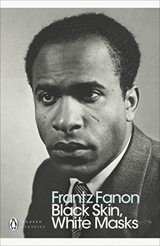 Book cover: Portrait of Frantz Fanon, author of "Black Skin, White Masks.