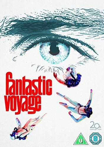 DVD cover for "Fantastic Voyage" featuring an eye and divers.