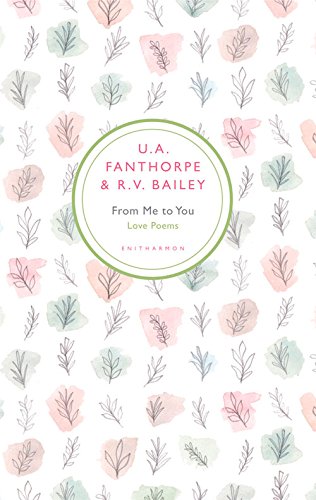 Book cover with floral pattern, title “From Me to You: Love Poems”.