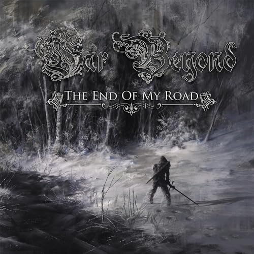 CD cover: dark, wintry landscape with a lone figure and ornate text.