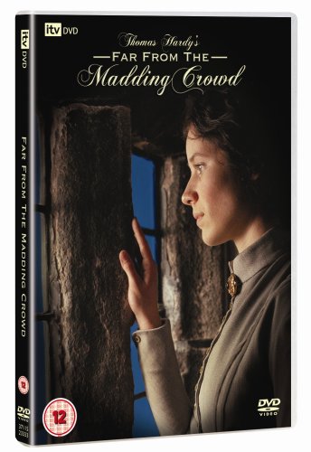 DVD cover for "Far From The Madding Crowd" featuring a woman in profile.
