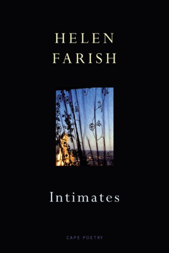 Book cover for "Intimates" by Helen Farish, with a blurred cityscape.