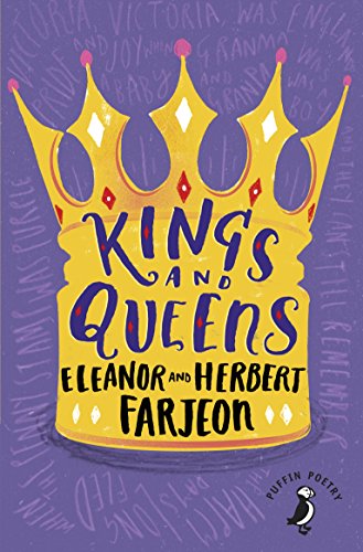 Book cover featuring a large yellow crown on a purple background with text.