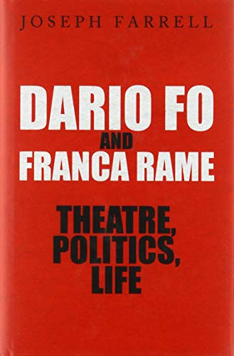 Red book cover with white text: "Dario Fo & Franca Rame.