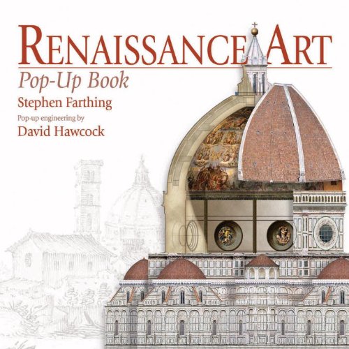 Cover of “Renaissance Art Pop-Up Book” featuring Florence’s Duomo.