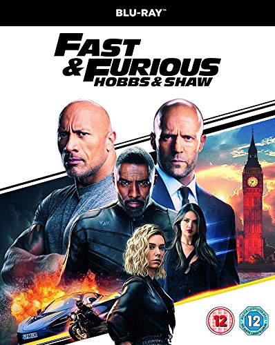Blu-ray cover featuring Dwayne Johnson, Idris Elba, and Jason Statham.