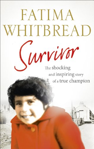 Book cover: "Survivor" by Fatima Whitbread, featuring a young girl’s portrait.