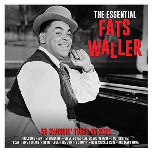 CD cover featuring Fats Waller's image, likely with jazz-inspired design and musician's name.