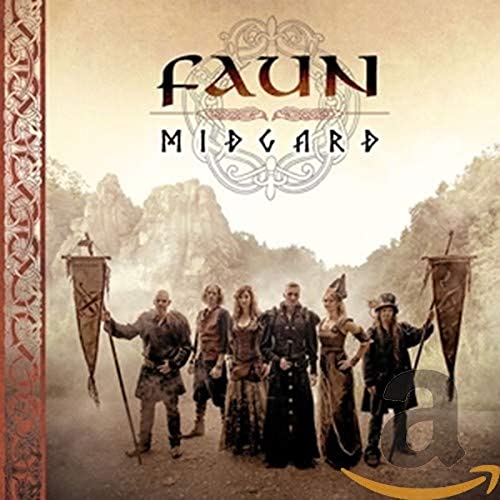CD cover for Faun’s “Midgard” featuring people in historical clothing.