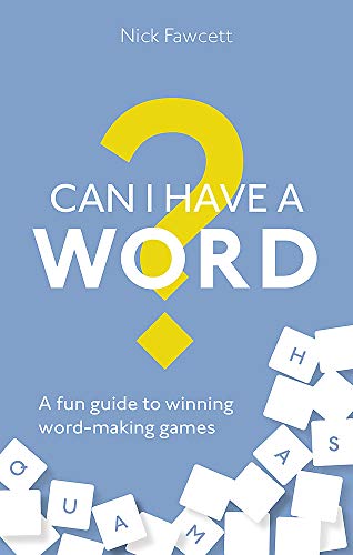 Book cover with large yellow question mark and scattered letter tiles.