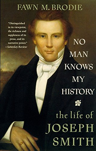 Book cover featuring a painted portrait of Joseph Smith, founder of Mormonism.