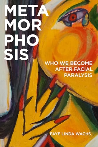 Book cover with abstract painting of an eye and yellow flower.
