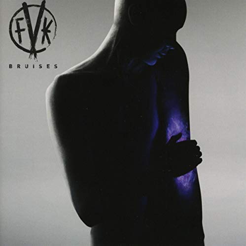 CD cover for "Bruises" by Fearless Vampire Killers, showing a silhouetted figure.