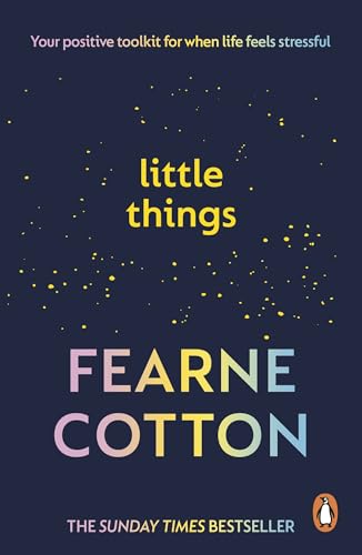 Book cover with dark blue background, yellow text, and scattered yellow dots.
