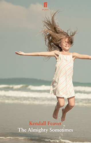 Book cover: girl jumping on a beach, arms outstretched.