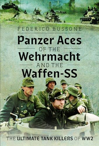 Book cover depicting WWII German soldiers and tanks, titled “Panzer Aces.”