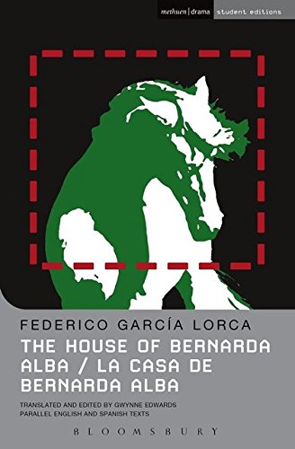 Book cover featuring a green horse silhouette on a black background with red border.