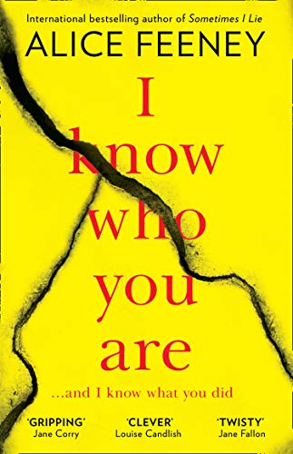 Book cover: yellow background, cracked black lines, red title text.