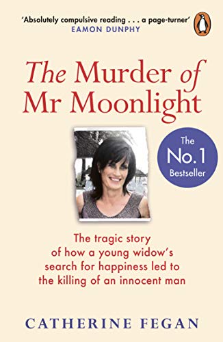 Book cover: “The Murder of Mr Moonlight” with a woman’s portrait.