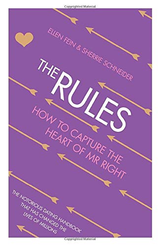 Purple book cover with white text reading "THE RULES" and arrow graphics.