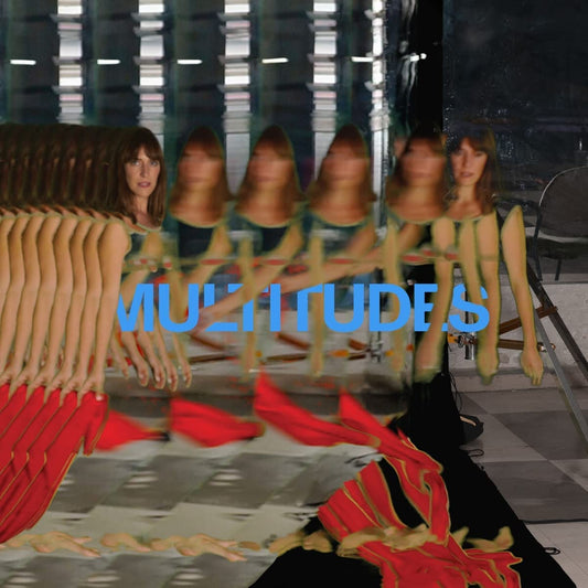Album cover with multiple images of a woman, text reads "MULTITUDES".